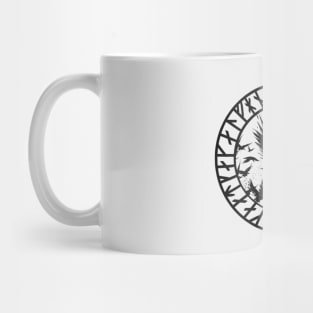 Ravens, Runes and Odin Mug